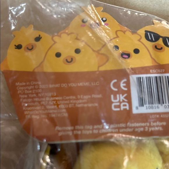 Chickies Emotional Support Plush - Picture 5 of 5